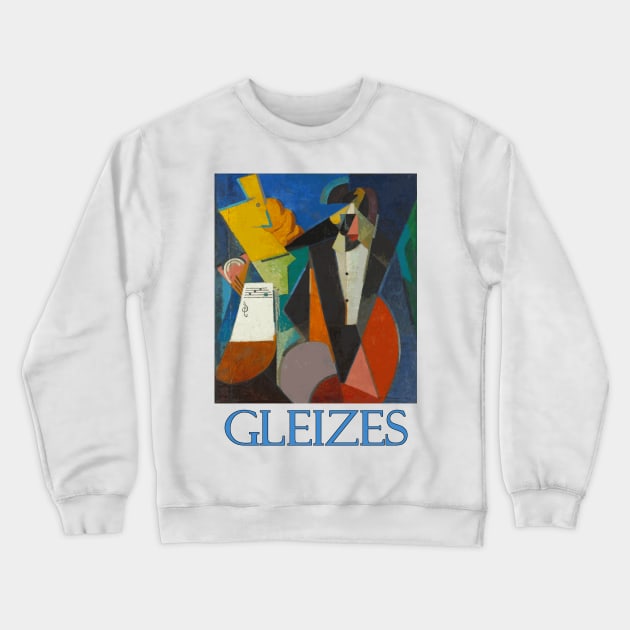 Portrait of Igor Stravinsky by Albert Gleizes Crewneck Sweatshirt by Naves